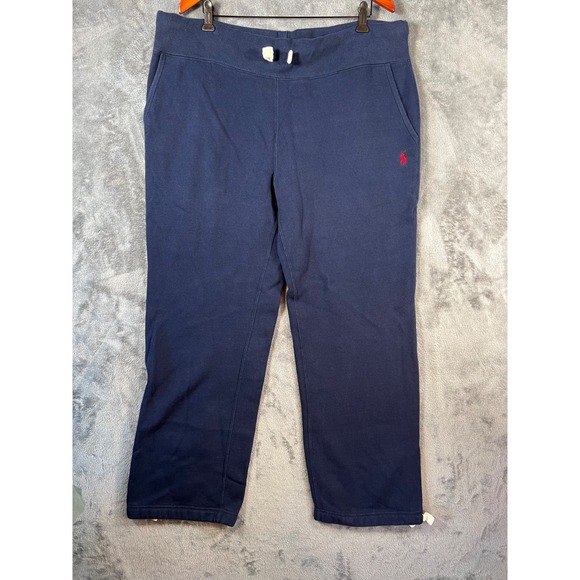 Polo Ralph Lauren Other - Polo Ralph Lauren Jogger Sweatpants Mens XL Blue Fleece Pony Logo Heavyweight